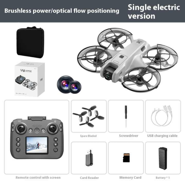 Міні квадрокоптер V666 дрон з  камерою mini drone, до 200 м. до 12 хв.