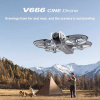 Міні квадрокоптер V666 дрон з  камерою mini drone, до 200 м. до 12 хв.