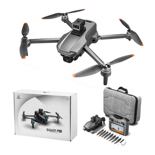 Квадрокоптер дрон ZLL SG601 pro GPS 5G WiFi FPV з контролером 5,9-дюймовим РК-екраном 720P з подвійною камерою