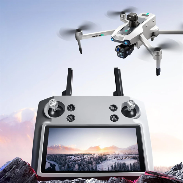 Квадрокоптер YLR/C S819 PRO — дрон 2.7K камера, 6 км, GPS, 3-осьовий підвіс, сенсорний екран