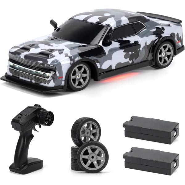 Радіокерована дрифт-машина SJY S921 1:16 4WD RC дрифт автомобіль з LED та двома акумуляторами