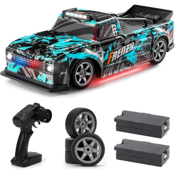 Радиоуправляемая дрифт-машина SJY S923 1:16 4WD RC дрифт автомобиль с LED и двумя аккумуляторами