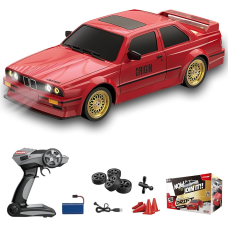 Радиоуправляемая дрифт-машина BMW E30 RC Дрифт-кар 1:16 30 км/ч 4WD с полным приводом + сменные шины