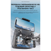 Професійний квадрокоптер L600 PRO-2: 4K, дисплей-пульт, дрон з 3-осьовим підвісом, 3 акумулятори, сумка