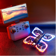 Квадрокоптер S3 MAX 8K дрон з подвійною камерою, FPV, безщіткові мотори, 18 хв польоту + батарейки