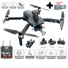 Квадрокоптер JJRC X19 дрон с камерой 4K, FPV, GPS, БК, 1 км, до 25 мин. + усилитель сигнала
