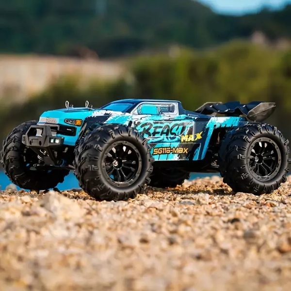 Машинка на радіокеруванні ZLL SG116 MAX 1:16 4WD до 80 км/год, RC дрифт автомобіль з повним приводом, LED підсвіткою та колесами для дрифту