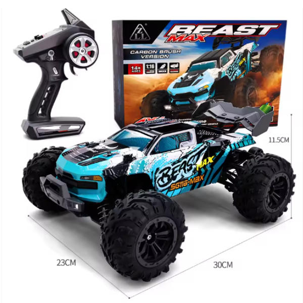 Детская Машинка на радиоуправлении SG116 4WD Радиоуправляемый автомобиль RC машина 1:16 4WD до 80 км/ч