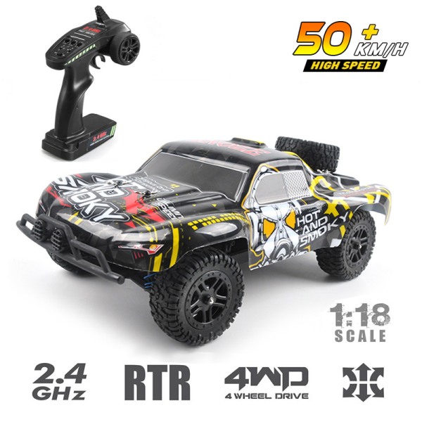 Монстр-трак KFPLAN KF19-B 1:18 - машинка на радіокеруванні 4WD до 30 км/год до 22 хвилин катання