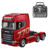 Радиоуправляемая модель Камаз фура RC 770s 1/18 с Пультом и Звуковыми Эффектами с прицепом