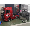Радиоуправляемая модель Камаз фура RC 770s 1/18 с Пультом и Звуковыми Эффектами с прицепом