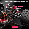 Машинка на радиоуправлении JJRC C8803 4WD до 60 км/ч 1:12 БК мотор Внедорожник на пульте Радиоуправляемый джип