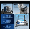 Квадрокоптер KF100 MAX з 4K камерою, GPS, лазерним обходом, 3-осьовим підвісом, пультом з екраном, до 6 км, FPV, EIS стабілізація,