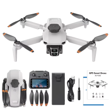 Квадрокоптер Дрон L106-1 PRO 4K HD, GPS, FPV + пульт с дисплеем, дальность 1 км 25 мин полёта