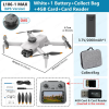 Квадрокоптер Дрон L106-1 PRO 4K HD, GPS, FPV + пульт з дисплеєм, дальність 1 км 25 хв.