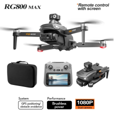 Квадрокоптер RG800 MAX з GPS, подвійною камерою 1080P, FPV, уникнення перешкод, безколекторний, до 500 м
