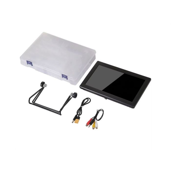 FPV Монітор Hawkeye Captain X 10.2" з DVR, HDMI, AV-входом, IPS-дисплей 1024×600, антивідблиск, для дронів та FPV-систем