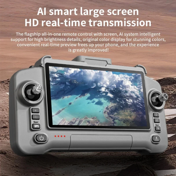 Квадрокоптер дрон з камерою ZLL SG603 PRO - РК пульт 4.5" до 1 км. 25 хв полета