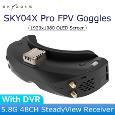 Skyzone SKY04X PRO FPV-очки OLED 1980×1080, 100 fps, SteadyView V3.3