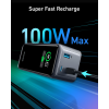 Павербанк повербанк Anker A1336 — Power Bank 20000 мА·ч 200 Вт Быстрая зарядка ноутбуков  (USB-C 100 Вт, USB-A 65 Вт), LCD-экран