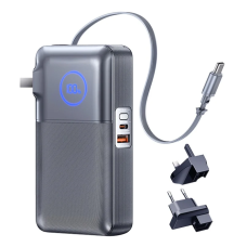 Powerbank Remax повербанк CP-5 10000 мА·ч 35W  power bank повер банк с выдвижным Type-C кабелем