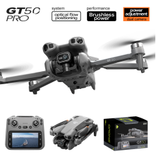 Квадрокоптер GT50 NEW drone  із 8K-камерою, БК моторами, обходом перешкод до 20 хв. польоту РК пульт