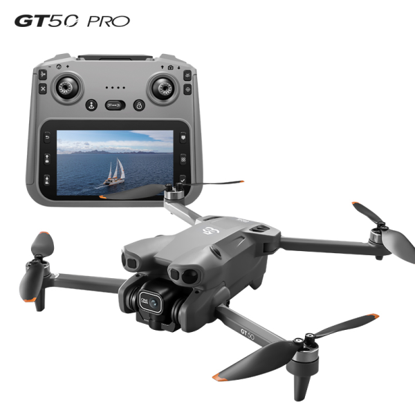 Квадрокоптер GT50 NEW drone  із 8K-камерою, БК моторами, обходом перешкод до 20 хв. польоту РК пульт