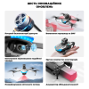 Квадрокоптер S138 с камерой 4K, FPV, БК,  150 м, 20 хв. полета + кейс