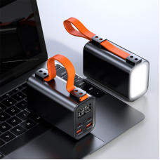 Power Bank Повербанк 100W PD 27000 mAh — зарядка ноутбуков и планшетов, MacBook, LED дисплей  с быстрой зарядкой