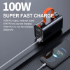 Power Bank Повербанк 100W PD 27000 mAh — зарядка ноутбуков и планшетов, MacBook, LED дисплей  с быстрой зарядкой