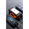 Повербанк Power bank 30000 mAh з LED-ліхтарем, швидка зарядка 22.5W, 4 USB ремінець