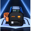 Повербанк 18000 mAh 100W PD для ноутбука и MacBook — Power Bank PQ2220 с дисплеем + фонарик + кабель