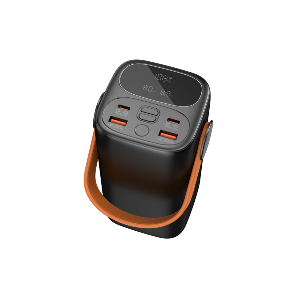 Повербанк 40000 mAh 65W PD для ноутбука и MacBook — Power Bank PQ2127 с дисплеем и фонарем