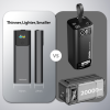 Повербанк с кабелем Type-C Power Bank P318 20000 mAh быстрая зарядка 22.5W PD 45W дисплей для смартфонов и планшетов
