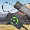 Повербанк с кабелем Type-C Power Bank P318 20000 mAh быстрая зарядка 22.5W PD 45W дисплей для смартфонов и планшетов