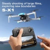 Квадрокоптер S-X1 Max з GPS та 4K камерою, пульт з екраном, EIS, 5G Wi-Fi, до 3 км