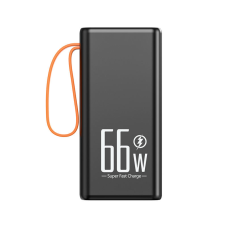 Повербанк 50000 mAh с LED-фонарём, быстрая зарядка 22.5W 4 USB ремешок