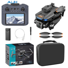 Квадрокоптер S158 MAX Радиоуправляемый дрон с пультом с экраном GPS FPV 4K до 2 км. 20 мин