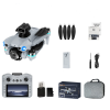 Квадрокоптер AE5 PRO с пультом и экраном FPV дрон с камерой 2 аккумулятора