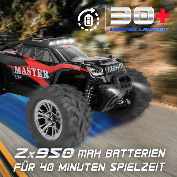 Машинка на пульті KFPLAN KF15 1:16 4WD RC машинка Машинка на радіокеруванні повний привід