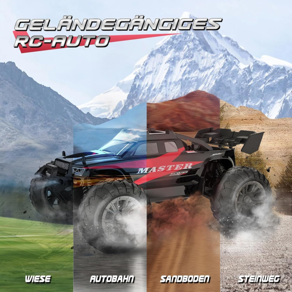 Машинка на пульті KFPLAN KF15 1:16 4WD RC машинка Машинка на радіокеруванні повний привід