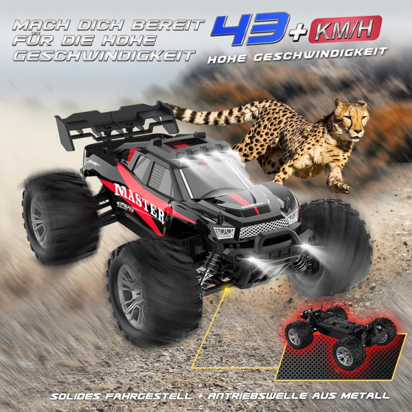 Машинка на пульті керування KFPLAN KF15 4WD швидкісний позашляховик
