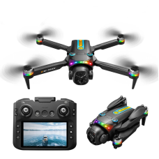 Квадрокоптер XKJ K21 MAX с экран-пультом 4.3″, WiFi FPV, двойная камера, бесколлекторный