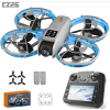 Квадрокоптер CZ26 с камерой 4K, пультом с экраном, Optical Flow, бесщёточные моторы, FPV 5G Wi-Fi