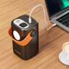 Повербанк для ноутбука Powerbank 60000 mAh, быстрая зарядка Power Delivery 100W, LED-дисплей, фонарик