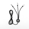 Зарядный кабель USB-кабель 3 в 1 C13 — быстрая зарядка 3A, Type-C / Micro-USB / iPhone Кабель для смартфона