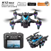 Квадрокоптер з камерою 8K K12 MAX RC  — дрон для зйомки, пульт рс пульт  + акб до 150 м.