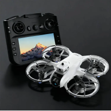 Квадрокоптер  M63 WiFi FPV с экраном 4.3", двойная камера, обход препятствий 360°, бесколлекторный дрон