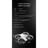 Квадрокоптер  M63 WiFi FPV с экраном 4.3", двойная камера, обход препятствий 360°, бесколлекторный дрон