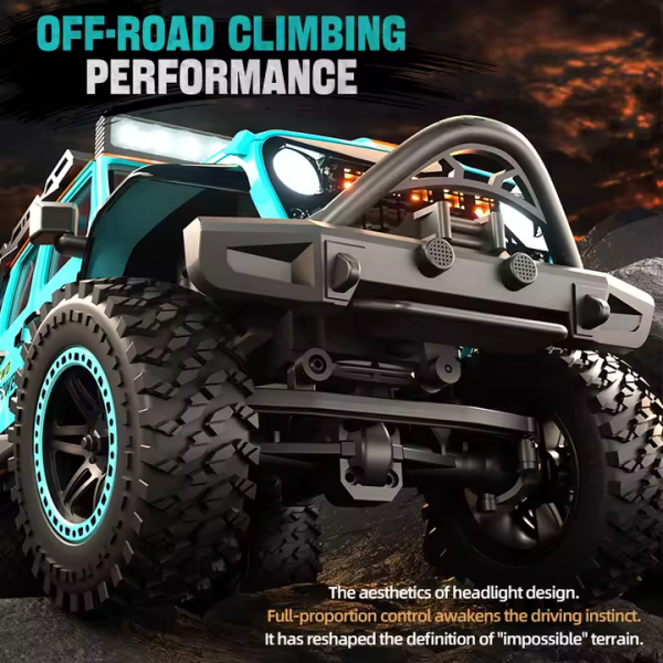 RC джип ZLL SG206 PRO, 1:20, щеточный, металлический привод радиоуправляемая машина 40 км/ч, LED